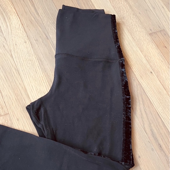 lululemon athletica Pants - Lululemon Holiday high-rise align with velvet stripe